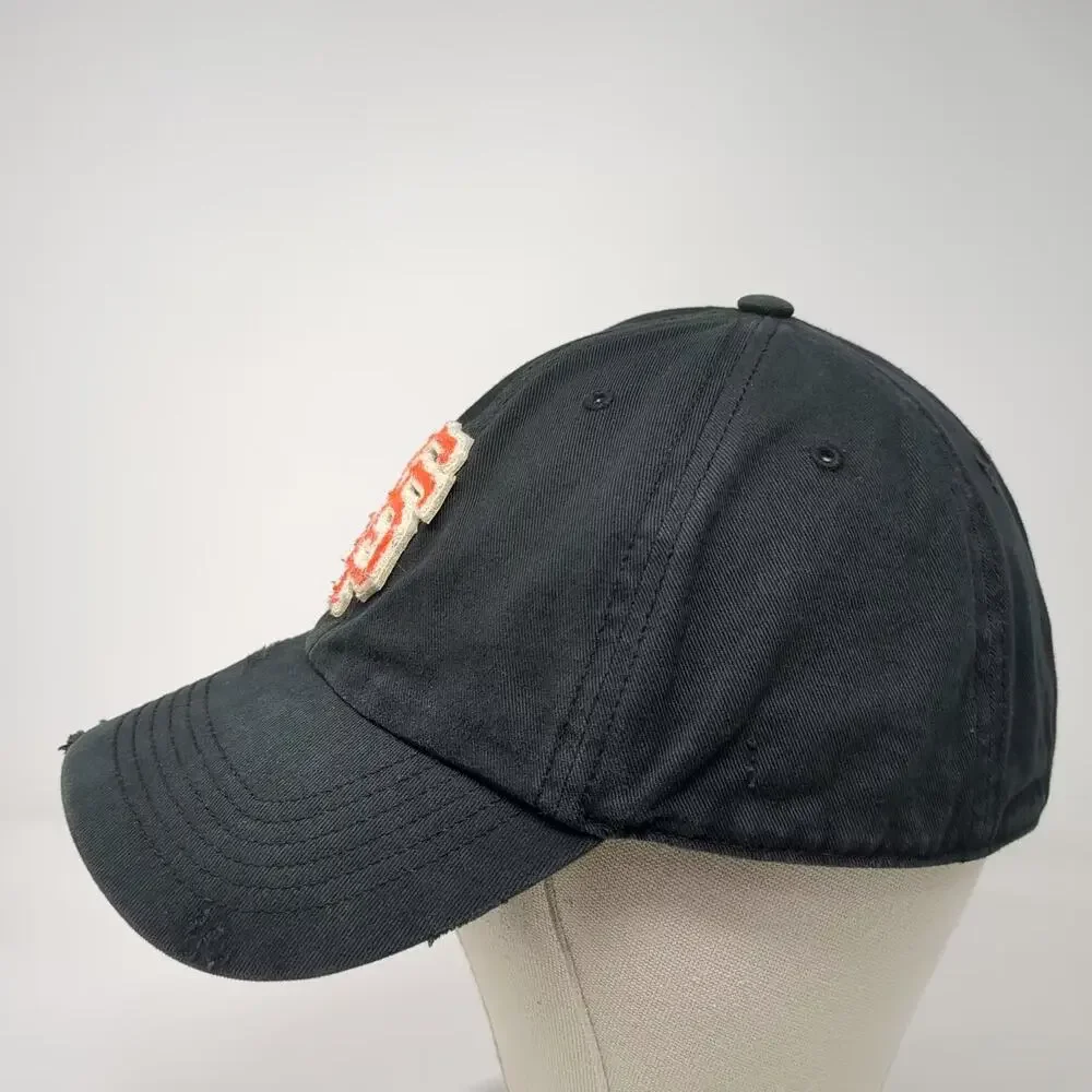 '47 San Francisco Giants MLB Black Baseball Cap XL Distressed SF Logo 1958 Back